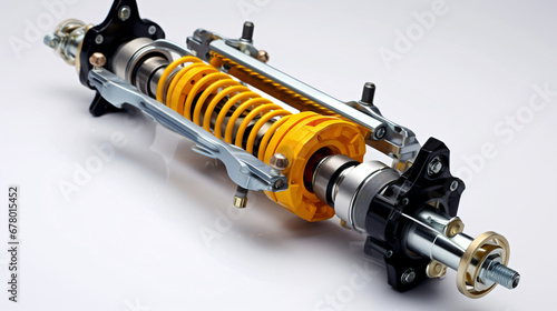 Shock absorber for auto front axle gas pressure. photo