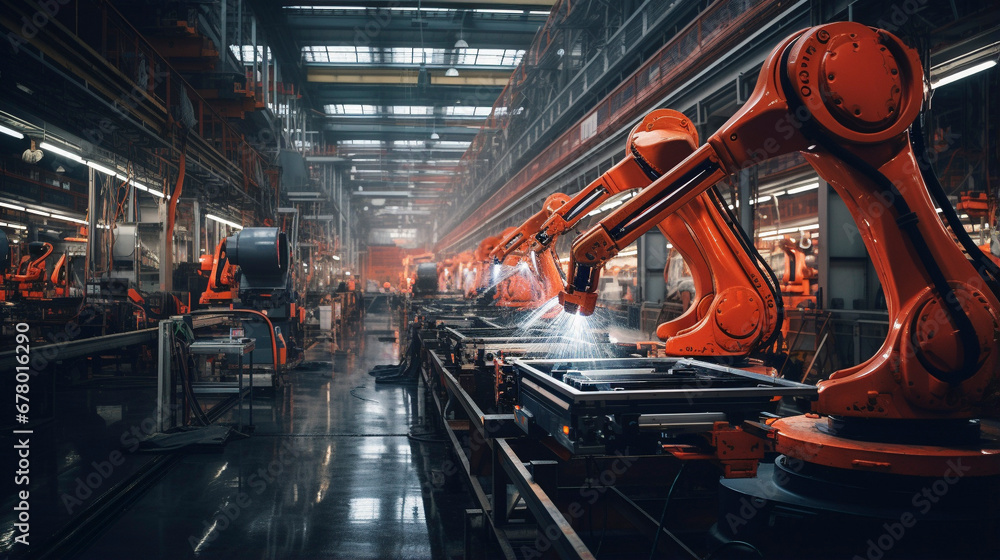 Metallic Maestros Strike Again: Automated Machines Conducting the Factory Symphony, Generative AI