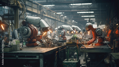 Automated Efficiency Mastery: Machines Orchestrating Manufacturing Marvels, Generative AI