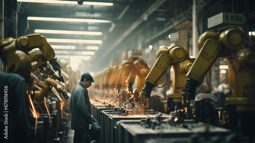 Robotic Rhapsody Unleashed: Automated Machines Creating Industrial Harmony, Generative AI