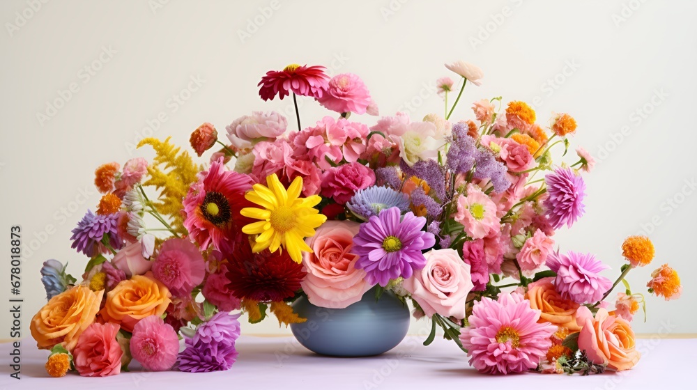 Fototapeta premium Wedding Flower Trends. Generated AI