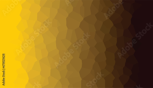 
yellow and black polygon abstract background