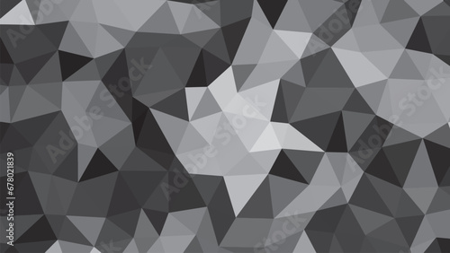 Gray polygon abstract background