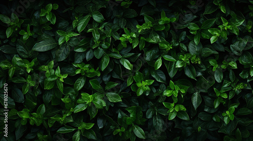 A wall of green leaves © Tariq