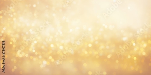 Christmas abstract background with soft light bokeh. Blurred Glitter sparkle for celebrate. glowing lights focus in bright sunlight