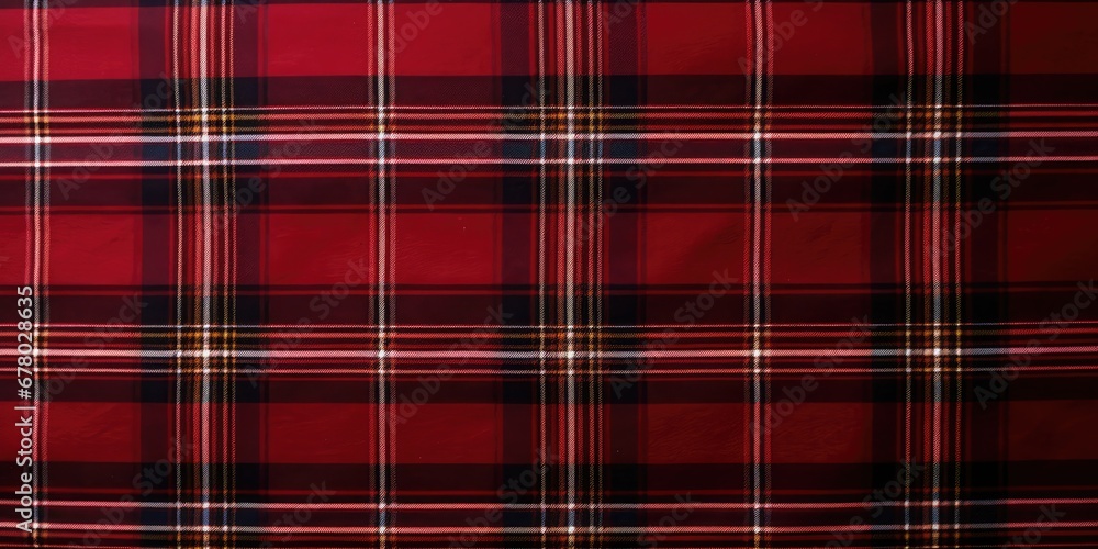 Obraz premium Christmas plaid pattern background