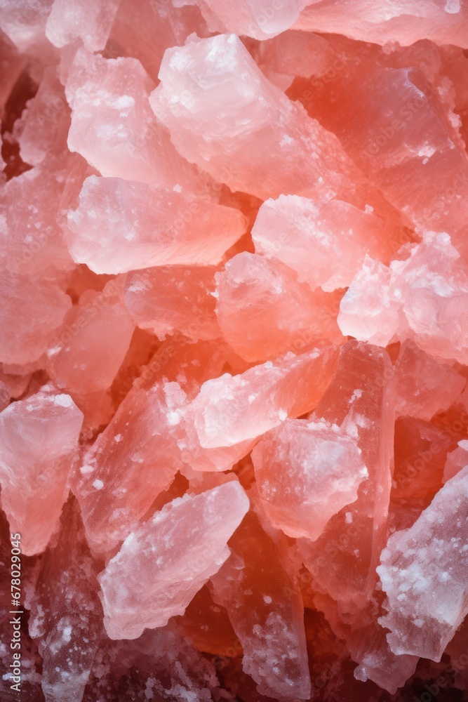 Check It Out. Healthy Pink Salt Background Check It Out. Healthy Pink Salt Background