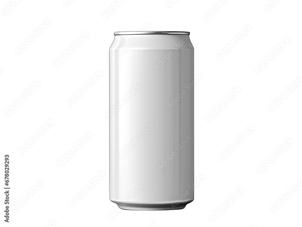 Empty Aluminum Can Ready for Brand Mockup Designs Isolated on Transparent or White Background, PNG Empty Aluminum Can Ready for Brand Mockup Designs Isolated on Transparent or White Background, PNG