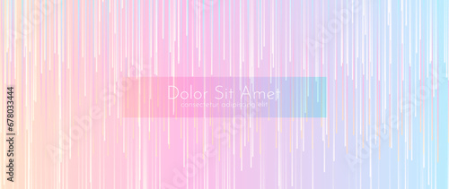Minimal abstract geometry background with glowing and gradient color lines. Pixel sorting glitch style design for banners and advertising. EPS 10 illustration.