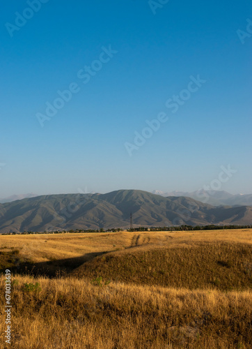 landscape in the mountains