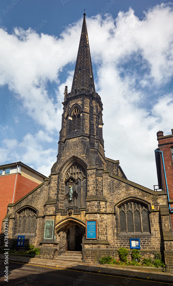 St Matthew's Church or St Matthew's Carver Street. Sheffield. South Yorkshire. England