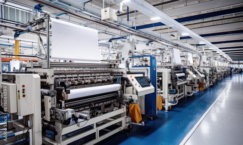 An Impressive Industrial Machine Inside a Modern Facility