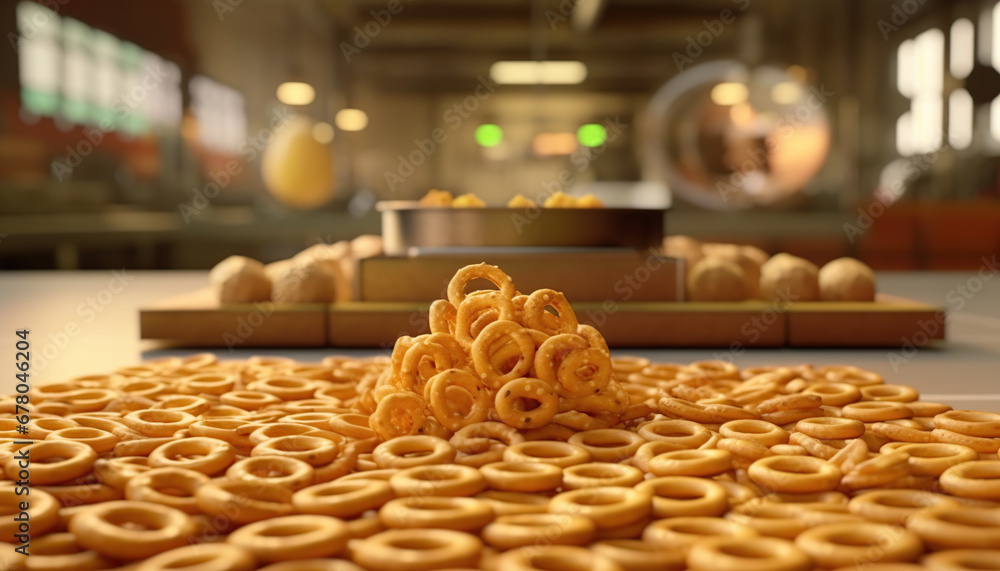 Snack Food Plant, Produces snack items like chips and pretzels Snack Food Plant, Produces snack items like chips and pretzels