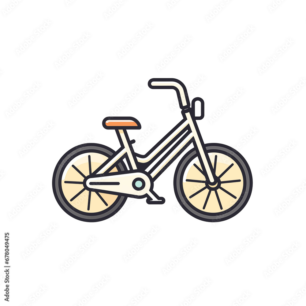 bicycle isolated on white background bicycle isolated on white background