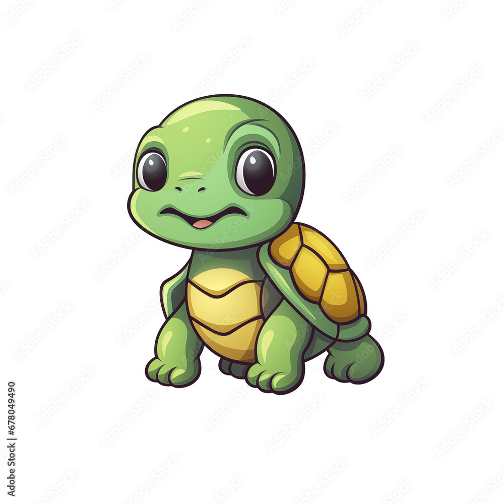 Fototapeta premium tortoise with a smile