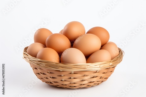 Wallpaper Mural eggs in a basket Torontodigital.ca