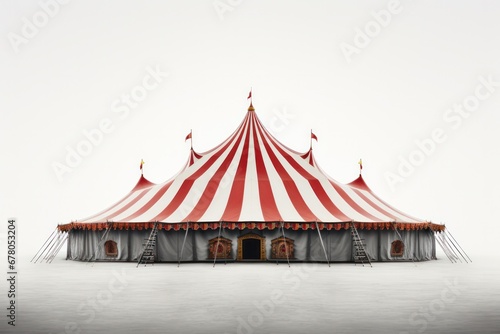 circus tent on the roof