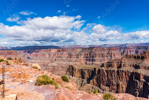 Spectacular view on Grand Canyon