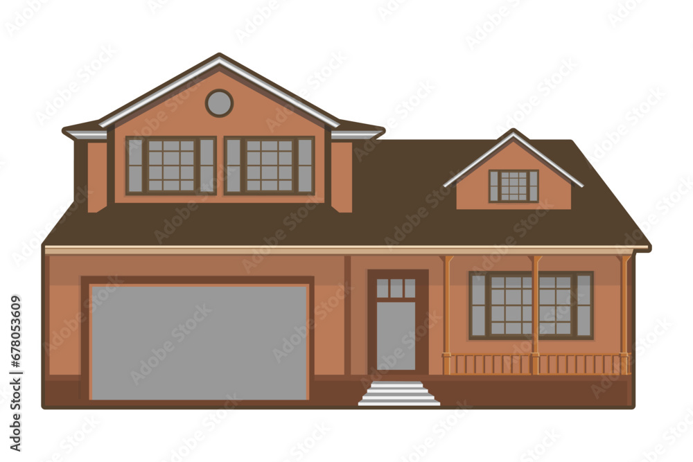 Modern House Vector Illustration EPS Modern House Vector Illustration EPS
