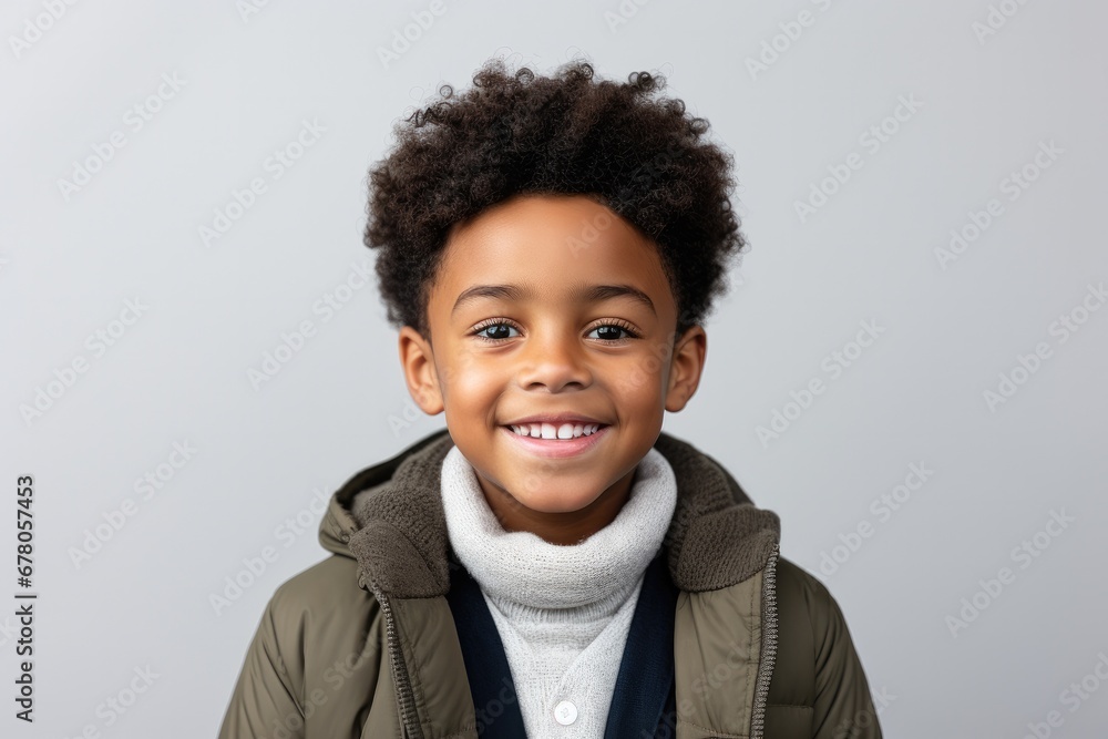Portrait of a cheerful little kid Portrait of a cheerful little kid