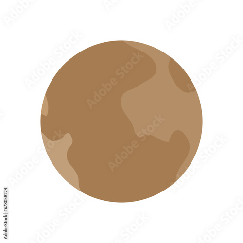 Planet icon vector. astronomy illustration sign. space symbol. science logo.