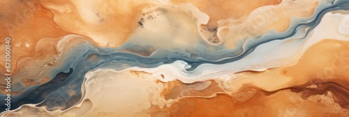 fluid mountain patterns with natural colours