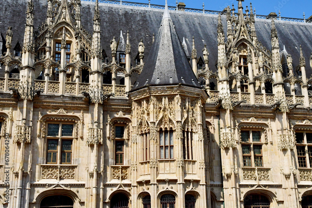 Rouen, France - june 13 2023:  law court