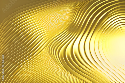 abstract golden gold wave textured material background