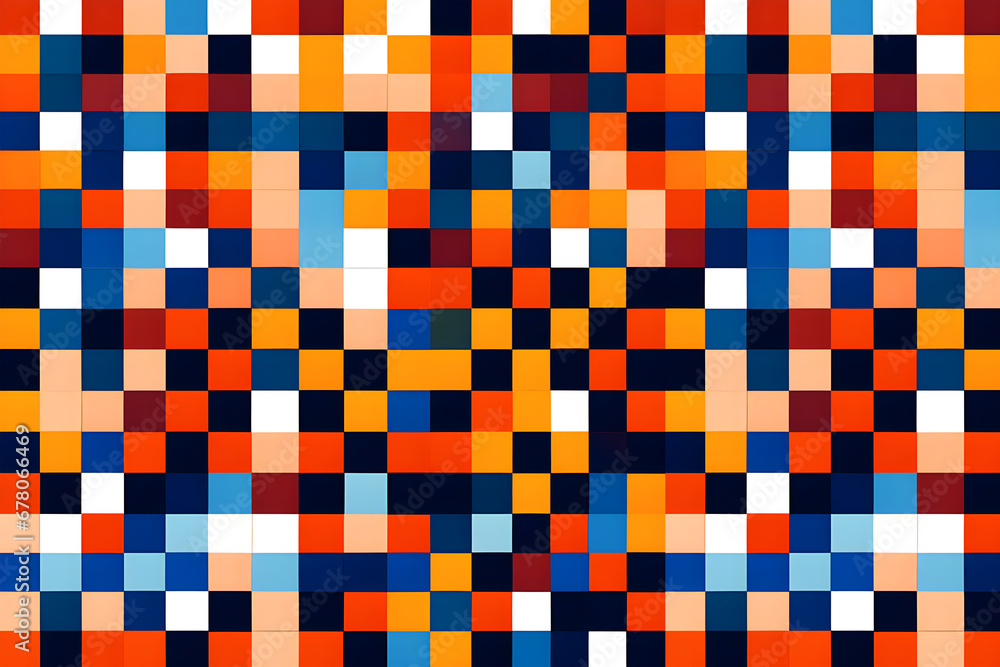 Seamless Pattern of geometric shapes Seamless Pattern of geometric shapes