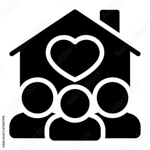 foster glyph icon