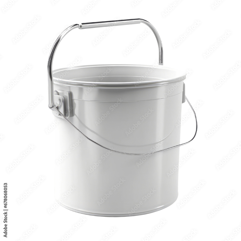 Paint bucket PNG Cutout, Generative AI Paint bucket PNG Cutout, Generative AI
