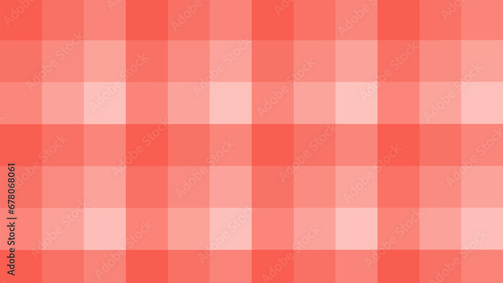 Red plaid fabric texture as a background Red plaid fabric texture as a background