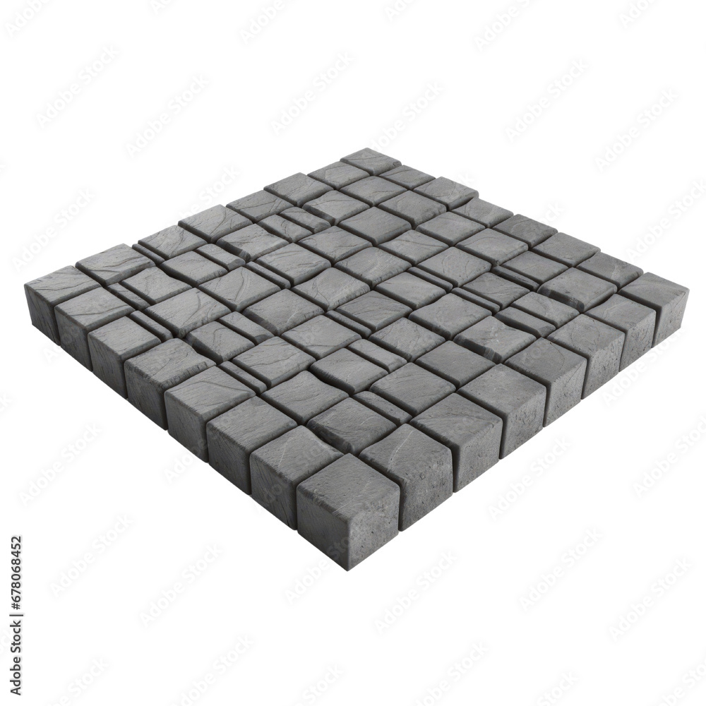 Fototapeta premium Paver PNG Cutout, Generative AI