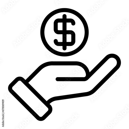 alms line icon