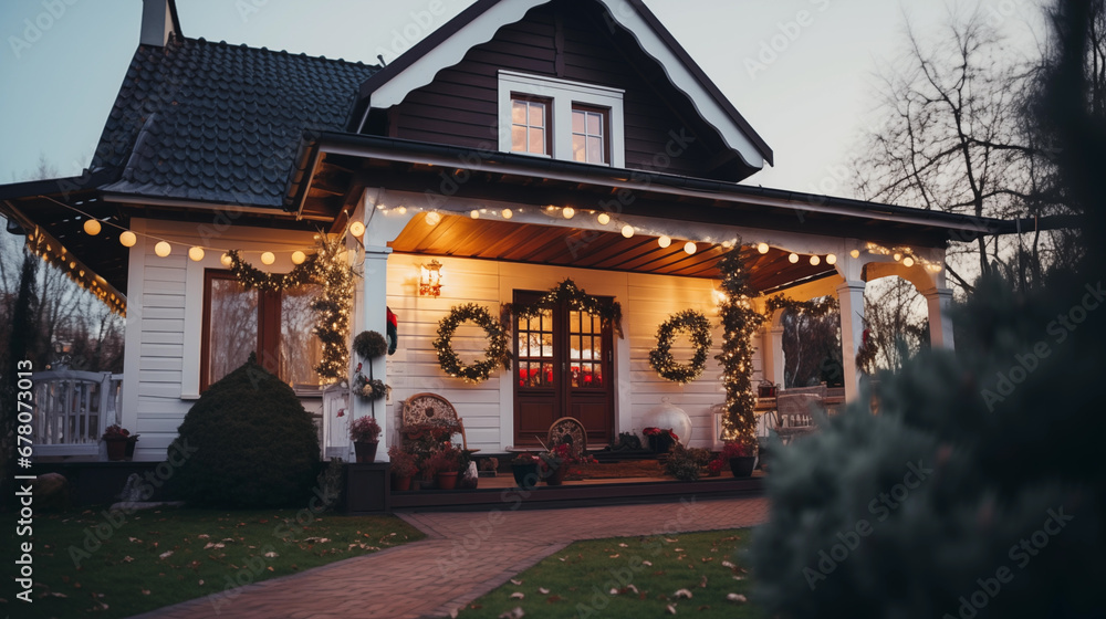 Deck the Halls: A Garden Home Radiant in Christmas Decor