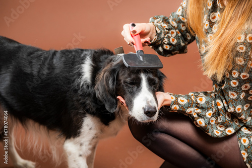 Elena con su perro © jordirenart