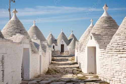 Authentic Images Among The Trulli Of Alberobello In Apulia