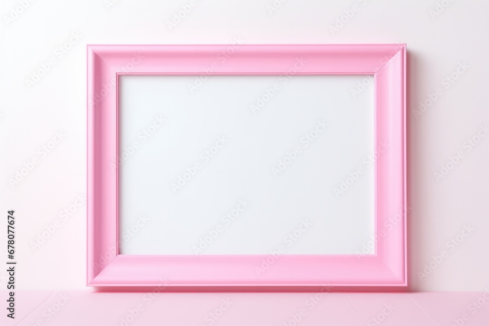 Empty Pink Frame