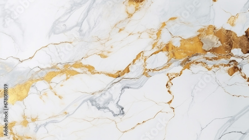 texture and detail of a white and gold marble