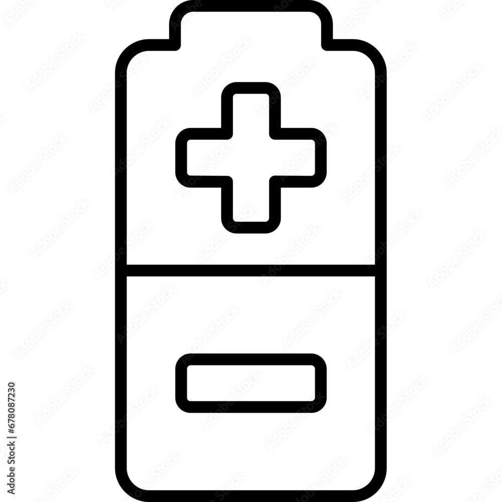 Obraz premium Battery Icon