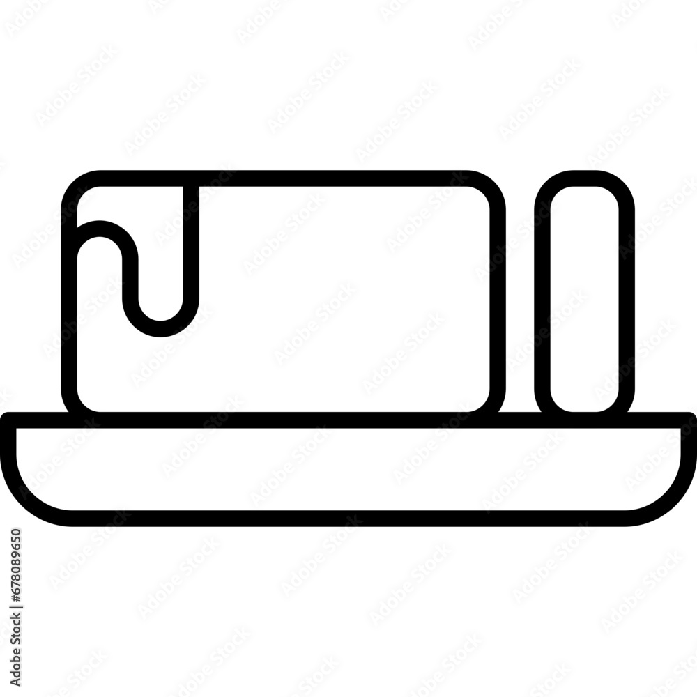 Fototapeta premium Butter Icon