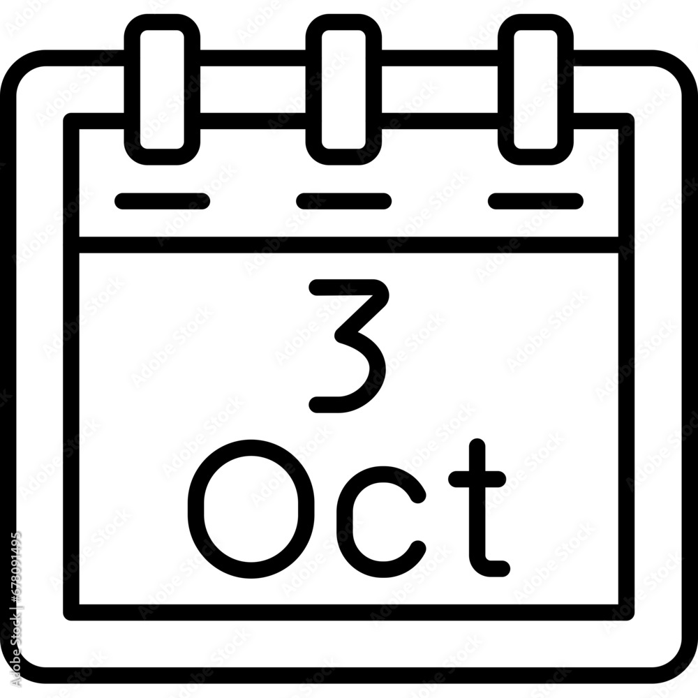 October 3 Icon October 3 Icon