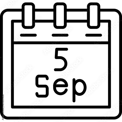 September 5 Icon