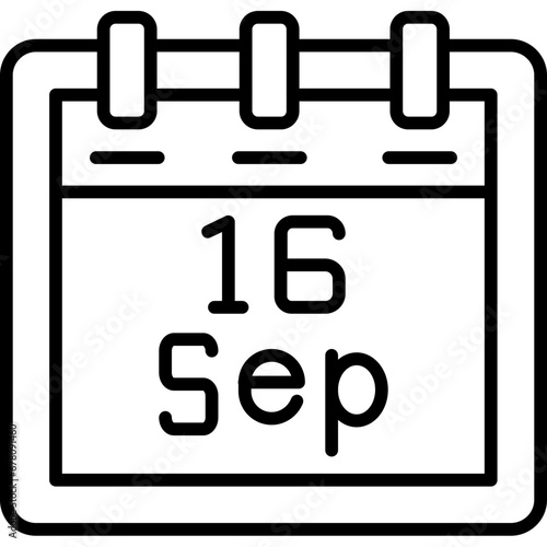 September 16 Icon