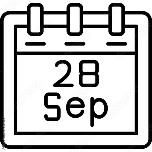 September 28 Icon