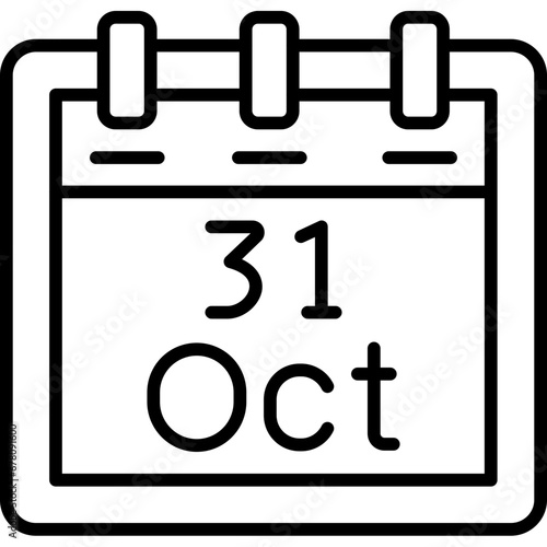 October 31 Icon