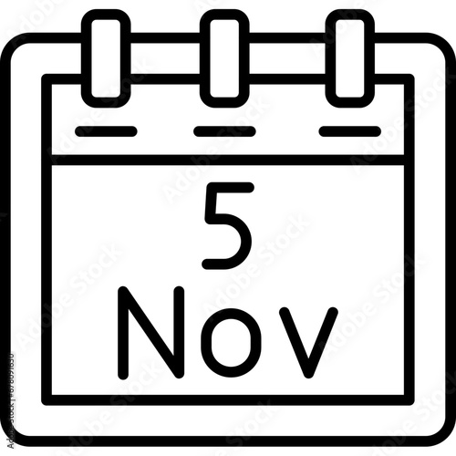 November 5 Icon