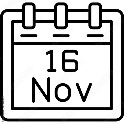 November 16 Icon