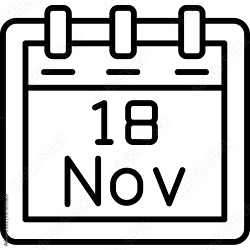 November 18 Icon