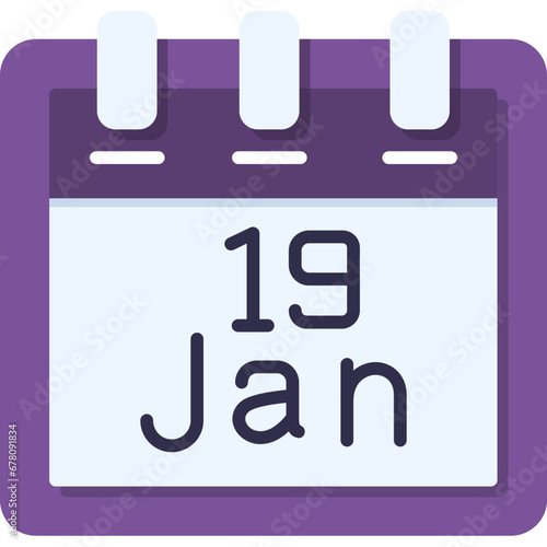 January 19 Icon